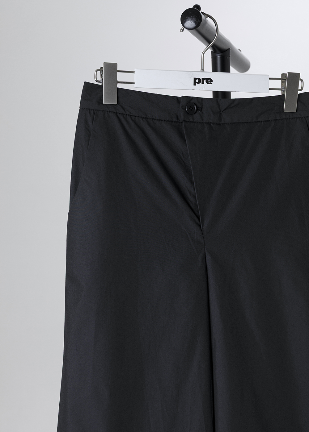 清廓A字寬版反摺褲