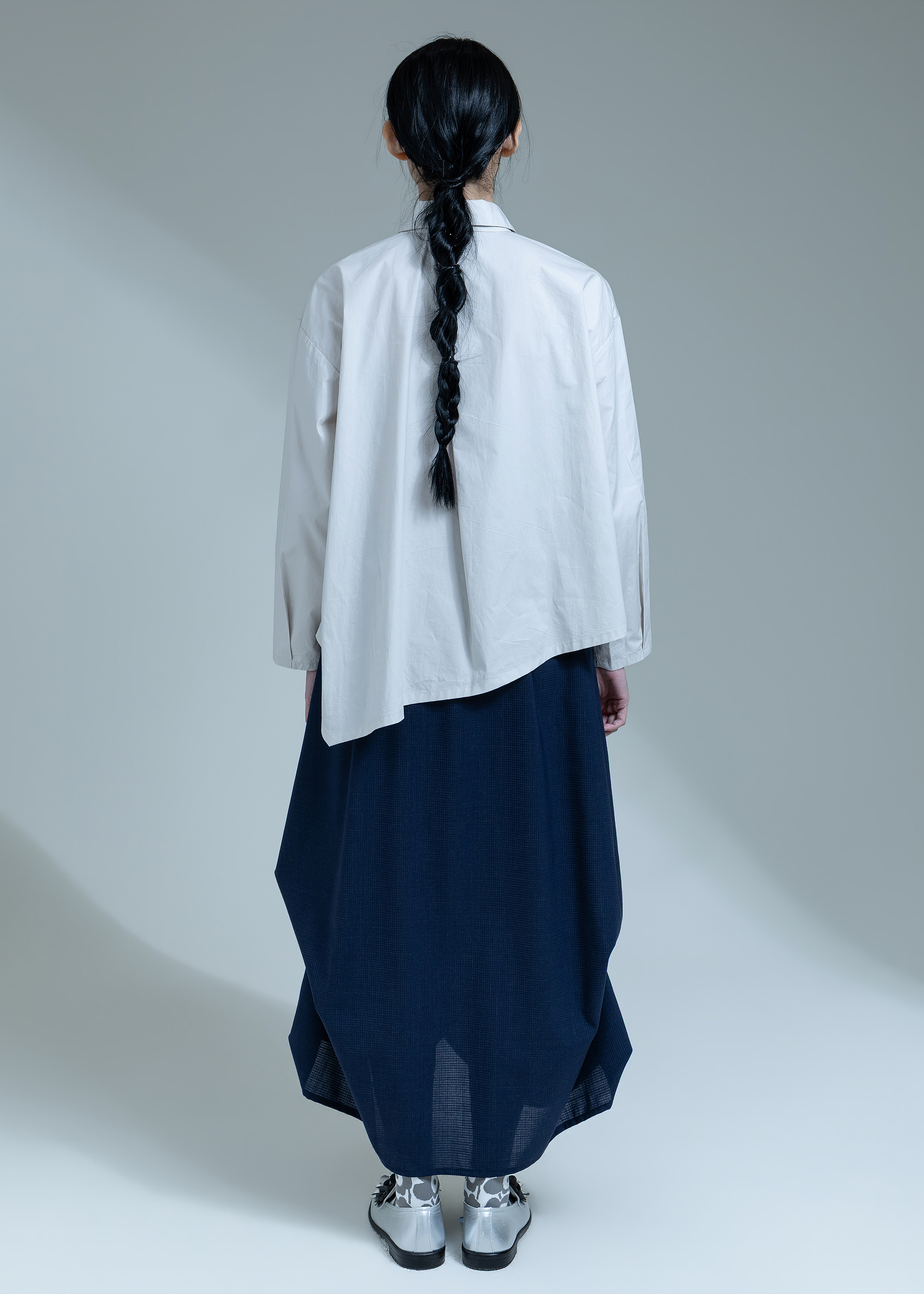 Asymmetric  blouse