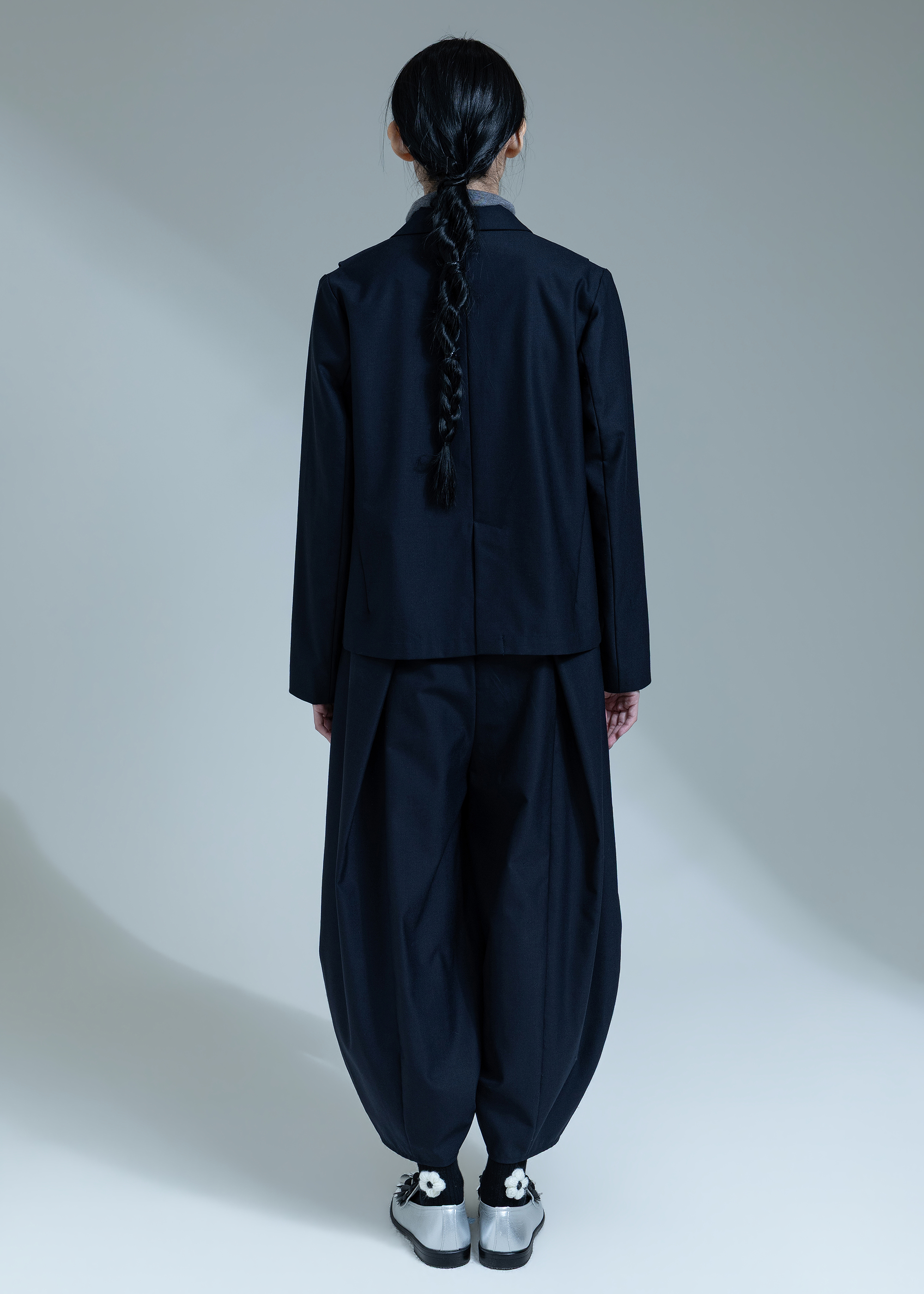 Single-Breasted Suit Jacket 