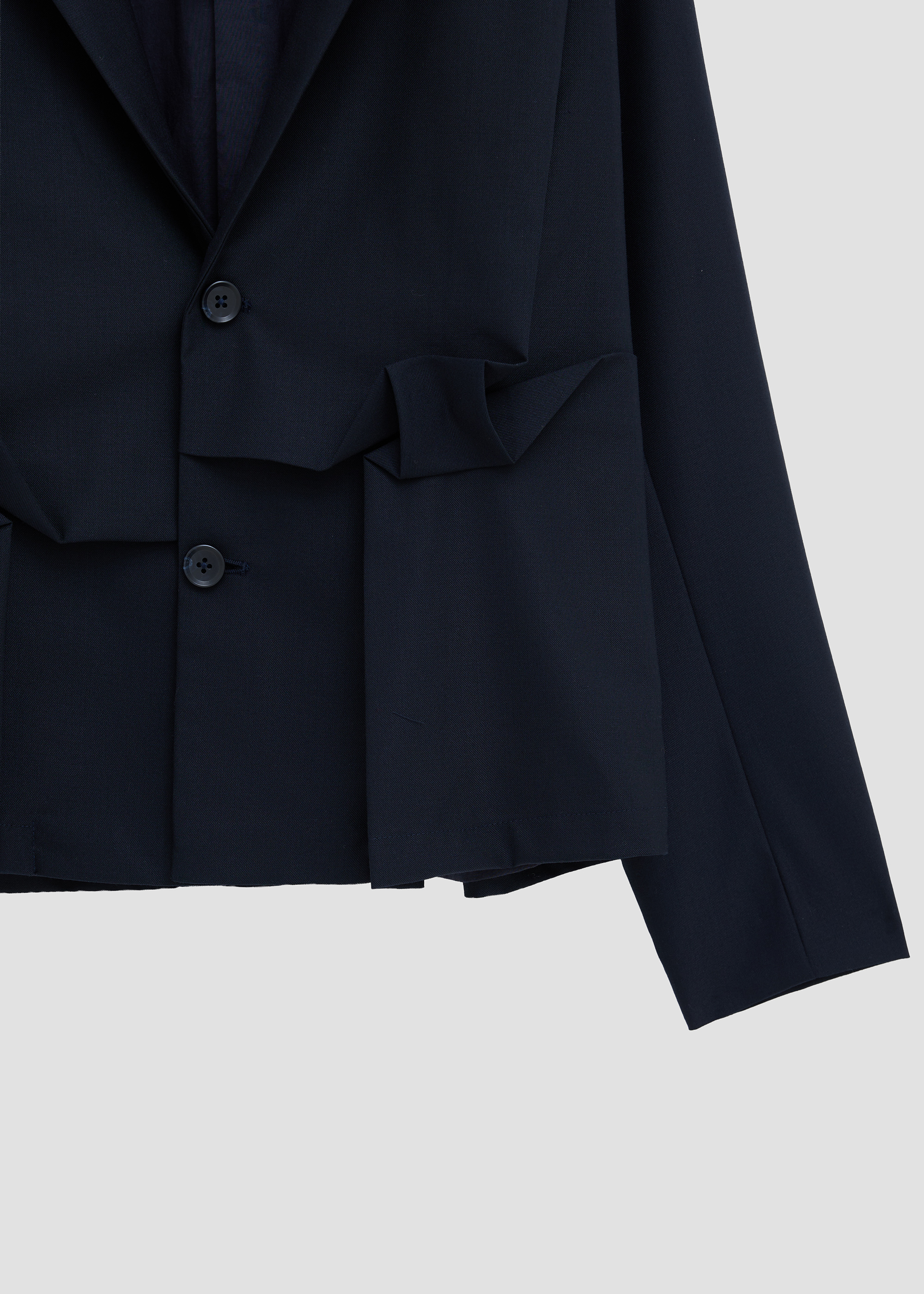 Single-Breasted Suit Jacket 