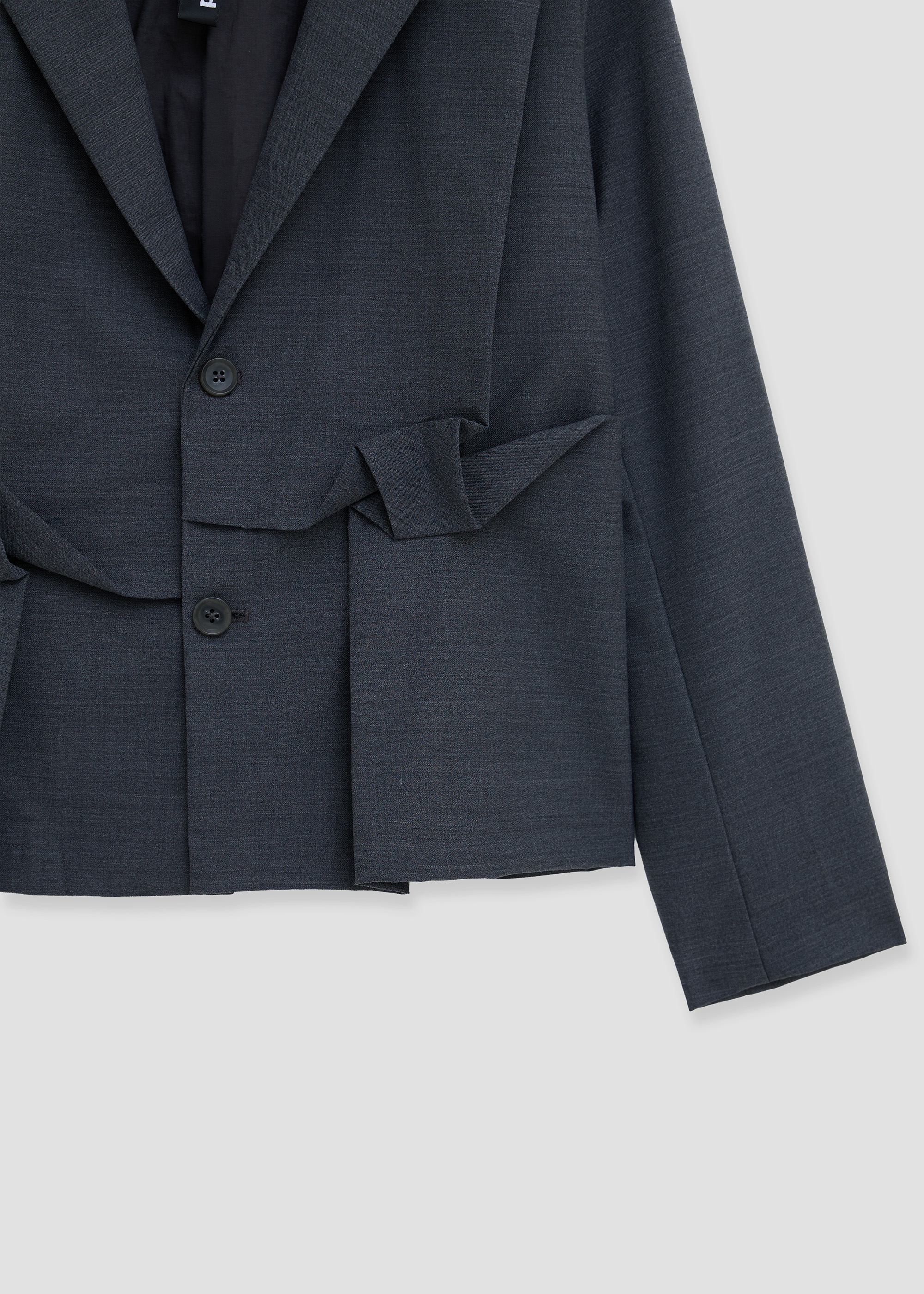 Single-Breasted Suit Jacket 